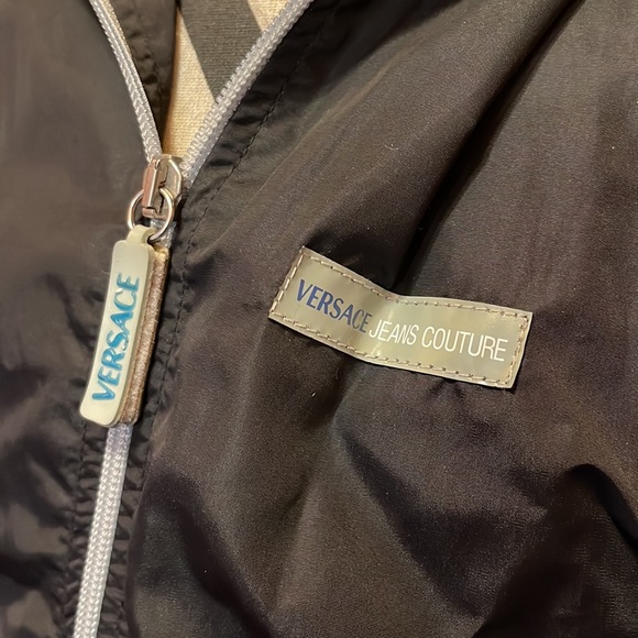 Versace Jeans Couture lightweight hooded jacket Medium - Picture 2 of 5